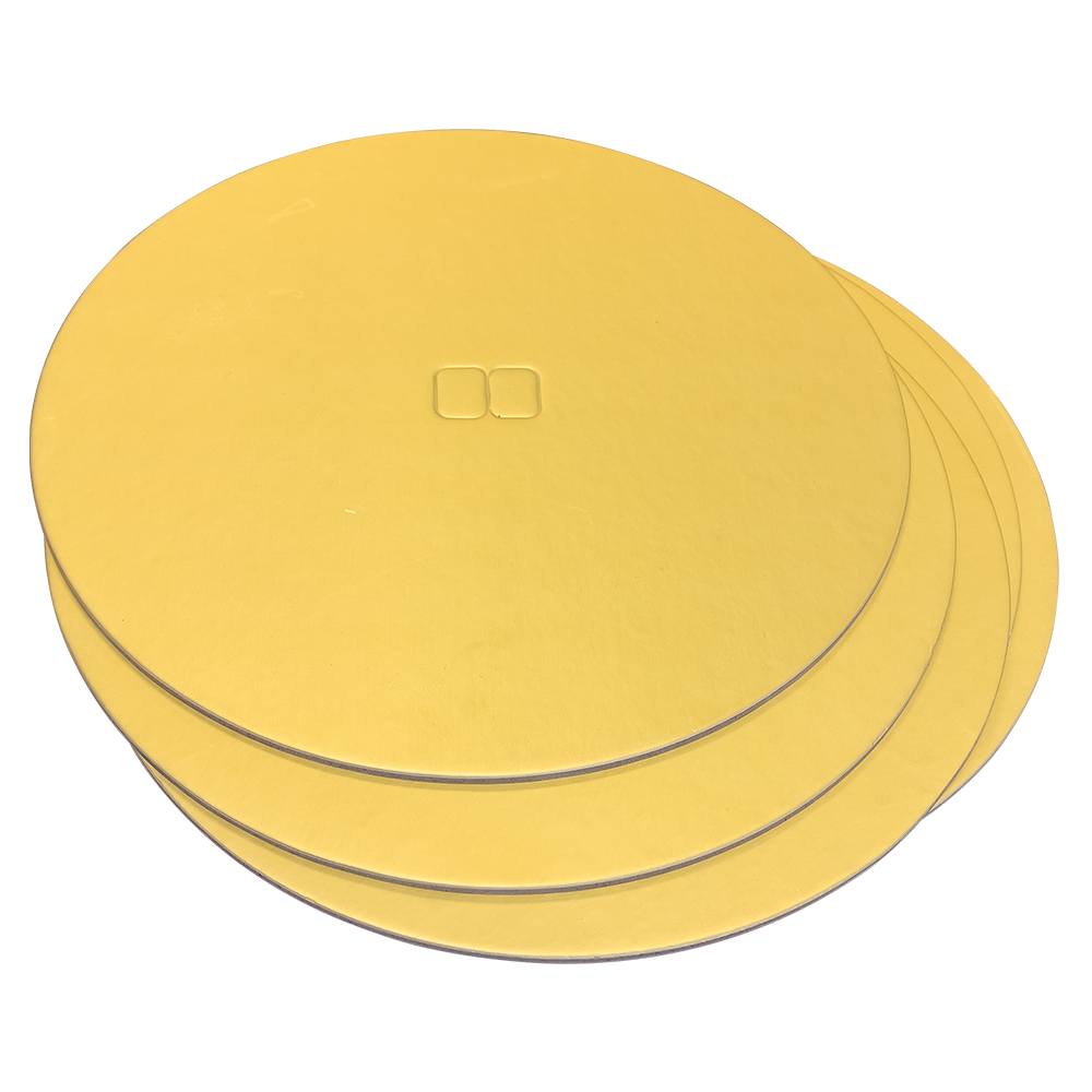 Gold Circular cake board 8 inch