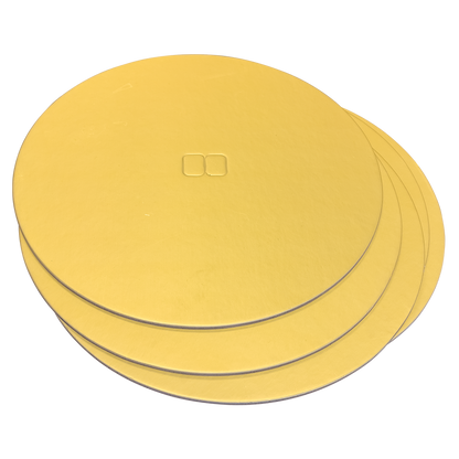 Gold Circular cake board 8 inch