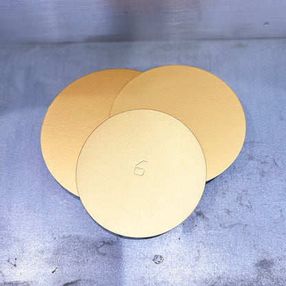 Cake Circle Boards Gold- Mutiple Size