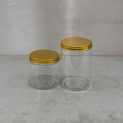 Plastic Cookie Jars with Lid 100 pcs/case