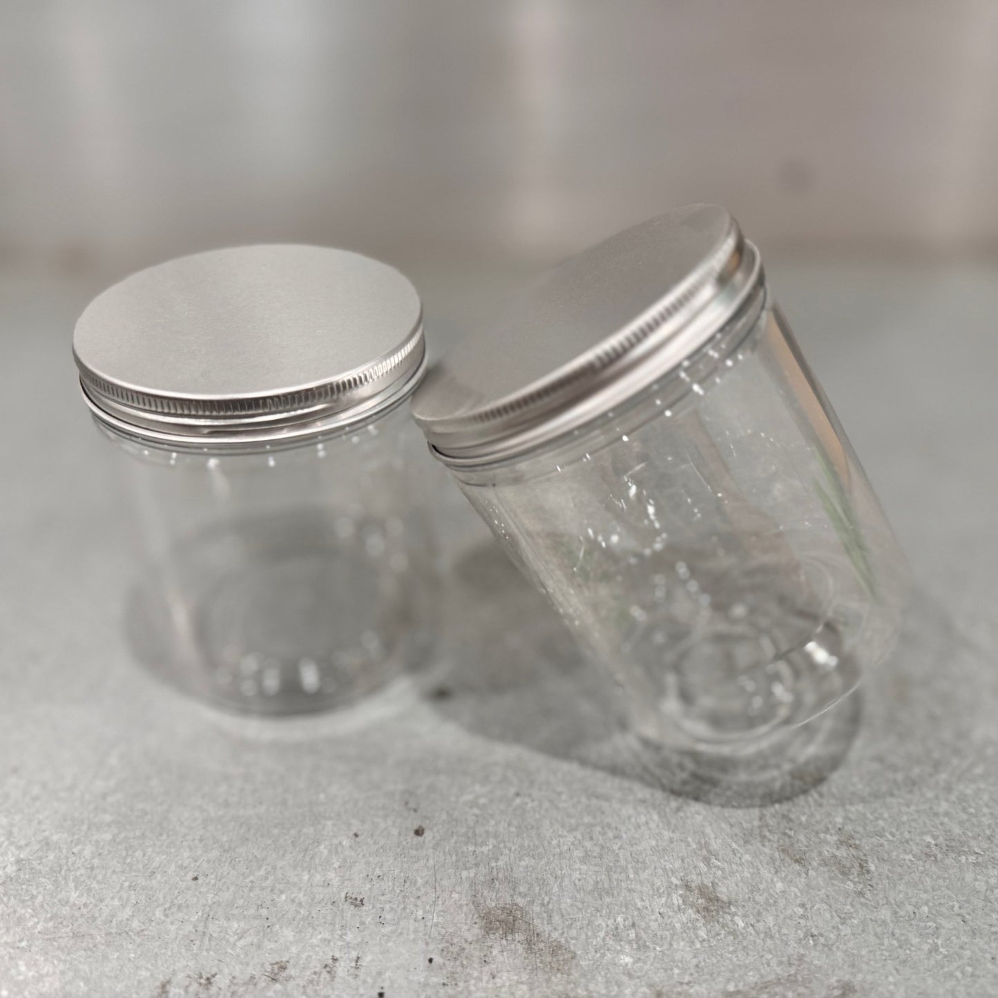 Plastic Cookie Jars with Lid 100 pcs/case